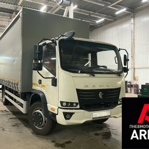 Установка пневмоподвески на КАМАЗ Компас 12 Установка пневмоподвески на КАМАЗ Компас 12