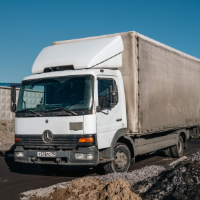 Пневмоподвеска на Mercedes-Benz Atego 815 Пневмоподвеска на Mercedes-Benz Atego 815