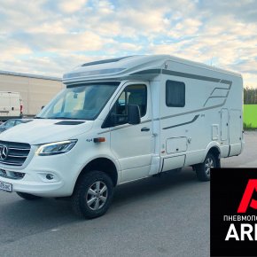 Установка пневмоподвески на Mercedes-Benz Sprinter W907 Установка пневмоподвески на Mercedes-Benz Sprinter W907