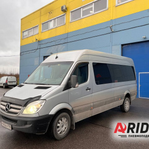 Установка пневмоподвески на Mercedes-Benz Sprinter W906 Установка пневмоподвески на Mercedes-Benz Sprinter W906
