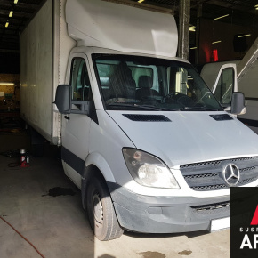 Установка пневмоподвески на заднюю ось Mercedes Sprinter 313 W906 