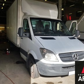 Установка пневмоподвески на заднюю ось Mercedes Sprinter 313 W906 