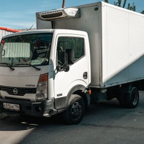 Пневмоподвеска на Nissan Cabstar Пневмоподвеска на Nissan Cabstar