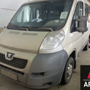 Установка пневмоподвески на заднюю ось Peugeot Boxer Установка пневмоподвески на заднюю ось Peugeot Boxer
