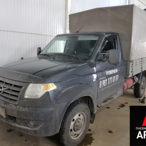 Установка пневмоподвески на УАЗ PROFI (ПРОФИ)