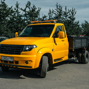 Пневмоподвеска на УАЗ Профи 