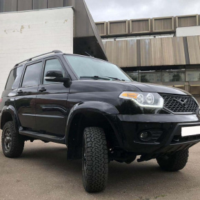 Установка комплекта пневмоподвески УАЗ Патриот Установка комплекта пневмоподвески УАЗ Патриот