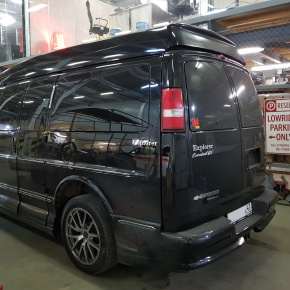 Усиленные рессоры на Chevrolet Express или пневмоподвеска