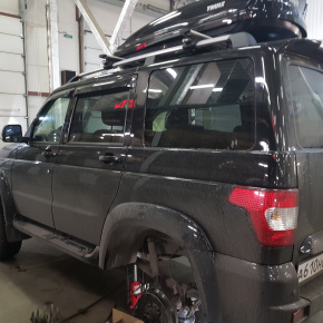 Усиленные рессоры на УАЗ Патриот или пневмоподвеска