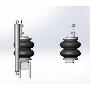 Комплект п/подвески для JMC Conquer, передняя ось Комплект п/подвески для JMC Conquer, передняя ось