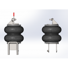 Пневмоподвеска MAN 14.224, передняя ось