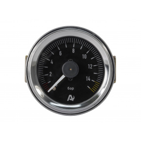 Манометр ARIDE 53 мм, 2х15 бар (220 PSI), 2