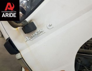 Установка передней пневмоподвески Foton Aumark 1061 Установка передней пневмоподвески Foton Aumark 1061