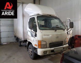 Установка пневмоподвески на Hyundai HD 35 Установка пневмоподвески на Hyundai HD 35