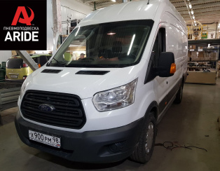Установка задней пневмоподвески с управление из салона ﻿Ford Transit RWD