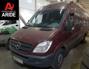 Установка задней пневмоподвески с управление из салона Mercedes Sprinter 3 Установка задней пневмоподвески с управление из салона Mercedes Sprinter 3