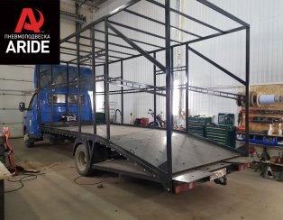 Установка задней пневмоподвески ГАЗ (GAZ) Газель NEXT Бизнес Установка задней пневмоподвески ГАЗ (GAZ) Газель NEXT Бизнес