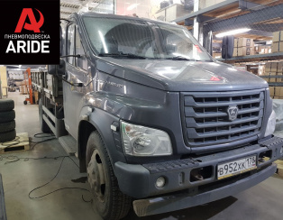 Установка комплекта пневмоподвески на заднюю ось с управлением из салона ГАЗ (GAZ) Газон NEXT Установка комплекта пневмоподвески на заднюю ось с управлением из салона ГАЗ (GAZ) Газон NEXT