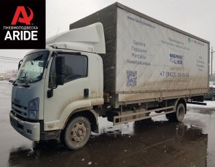 Установка пневмоподвески с системой управления Isuzu Forward Установка пневмоподвески с системой управления Isuzu Forward