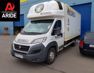 Установка задней пневмоподвески ﻿Fiat Ducato