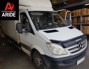Установка задней пневмоподвески с управление из салона Mercedes Sprinter 5 Установка задней пневмоподвески с управление из салона Mercedes Sprinter 5