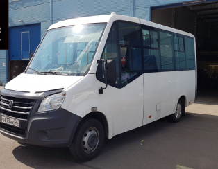 Установка пневмоподвески на маршрутку Установка пневмоподвески на маршрутку