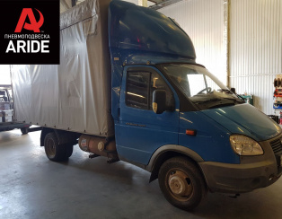 Установка пневмоподвески на заднюю ось с управлением из салона ГАЗ (GAZ) Газель Установка пневмоподвески на заднюю ось с управлением из салона ГАЗ (GAZ) Газель