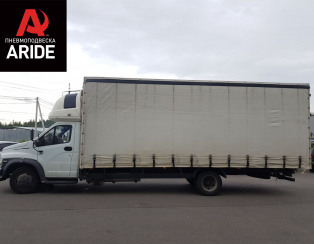 Установка пневмоподвески на заднюю ось с управлением из салона ГАЗ (GAZ) Газон NEXT Установка пневмоподвески на заднюю ось с управлением из салона ГАЗ (GAZ) Газон NEXT