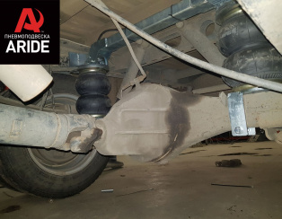 Установка усиленной задней пневмоподвески с управлением из салона ГАЗ (GAZ) Газель NEXT Установка усиленной задней пневмоподвески с управлением из салона ГАЗ (GAZ) Газель NEXT