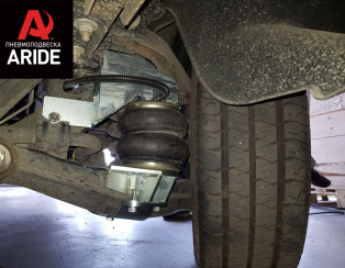 Установка передней пневмоподвески с управлением из салона ГАЗ (GAZ) Газель NEXT Установка передней пневмоподвески с управлением из салона ГАЗ (GAZ) Газель NEXT