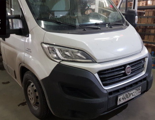 Установка задней пневмоподвески с управлением из салона Fiat Ducato Установка задней пневмоподвески с управлением из салона Fiat Ducato