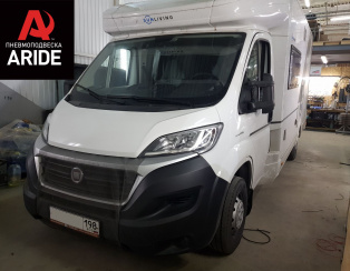 Установка комплекта задней пневмоподвески с двухконтурной системой управления Fiat Ducato Установка комплекта задней пневмоподвески с двухконтурной системой управления Fiat Ducato