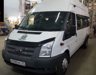 Установка задней пневмоподвески с системой управления из салона Ford Transit RWD Установка задней пневмоподвески с системой управления из салона Ford Transit RWD