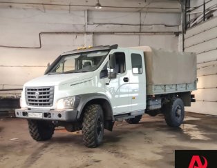 Установка пневмоподвески ГАЗон Садко NEXT 