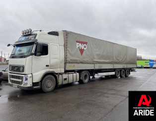 Установка механизма подъёма оси на оси BPW Установка механизма подъёма оси на оси BPW