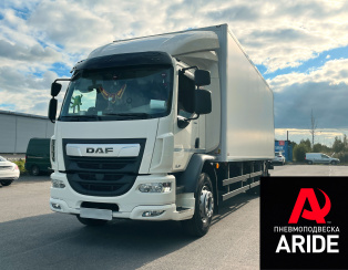 Установка пневмоподвески на  DAF LF  Установка пневмоподвески на  DAF LF