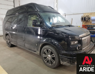 Установка пневмоподвески на заднюю ось GMC Savanna Установка пневмоподвески на заднюю ось GMC Savanna