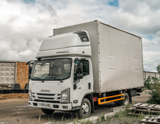 Пневмоподвеска на Isuzu Elf EC7 Пневмоподвеска на Isuzu Elf EC7