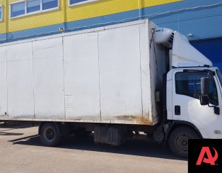 Установка пневмоподвески на заднюю ось ISUZU NPR75 Установка пневмоподвески на заднюю ось ISUZU NPR75