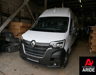 Пневмоподвеска на Renault Master последнего поколения Пневмоподвеска на Renault Master последнего поколения