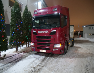 Пневмоподвеска на Scania 6 series 