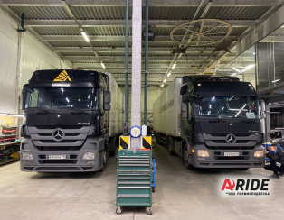 Установка механизмов подъема оси для Деловых Линий Установка механизмов подъема оси для Деловых Линий