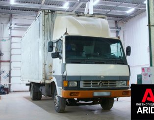 Установка пневмоподвески на автомобиль TATA 613