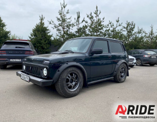 Пневматическая подвеска на Лада Нива  Пневматическая подвеска на Лада Нива