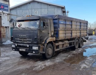 Установка пневмоподвески Камаз 65115