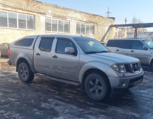 Установка пневмоподвески Ниссан Навара Установка пневмоподвески Ниссан Навара