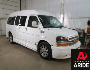 Установка пневмоподвески на заднюю ось Chevrolet Express 1500 Установка пневмоподвески на заднюю ось Chevrolet Express 1500