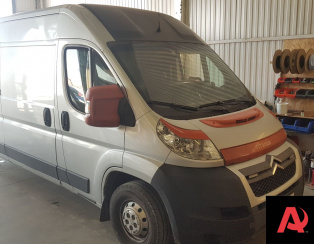 Установка осевого комплекта на ниппелях Citroen Jumper Установка осевого комплекта на ниппелях Citroen Jumper