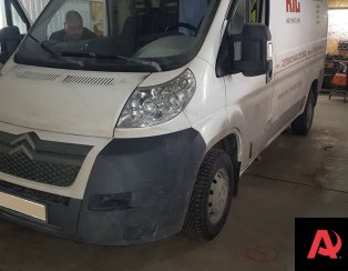 Установка комплекта с системой управления на Citroen Jumper Установка комплекта с системой управления на Citroen Jumper