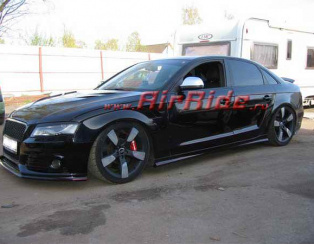 Пневмоподвеска на Audi S4 Пневмоподвеска на Audi S4